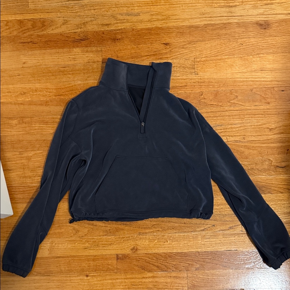 Lululemon Half-Zip Cropped Sweatshirt